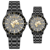 Majestique Black - Gold Gray