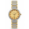 Elara Two Tone - Gold Red Stone