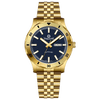 Horizon - Golden - Blue Dial