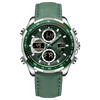 Aurora Crest - GREEN BEZEL - GREEN STRAP