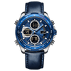 Aurora Crest - BLUE BEZEL - BLUE STRAP