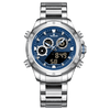 Crusader Legacy - BLUE DIAL - SILVER CASE