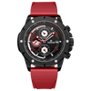 Solace Phoenix - BLACK DIAL - RED STRAP