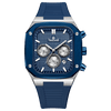 Phoenix Tempest - BLUE DIAL - SILVER + BLUE CASE