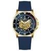 Monarch Prestige - GOLD CASE	-  BLUE  DIAL