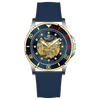 Monarch Chrono - GOLDEN TWOTONE CASE	-  BLUE  DIAL