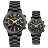 Oblique Time - BLACK DIAL - GOLD FIGURE