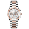 Chronograph Forge - ROSE TWOTONE CASE - WHITE DIAL