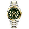 Chronograph Daystride - GOLD TWOTONE COLOR CASE - GREEN DIAL