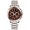 Chronograph Daycrest - ROSE TWOTONE CASE - COFFEE DIAL