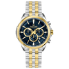 Chronograph Delta Lumina - GOLD TWOTONE COLOR CASE - BLUE DIAL