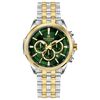 Chronograph Delta Lumina - GOLD TWOTONE COLOR CASE - GREEN DIAL