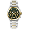 Timeshift Chrono - GOLD TWOTONE COLOR CASE - GREEN DIAL