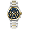 Timeshift Chrono - GOLD TWOTONE COLOR CASE - BLUE DIAL
