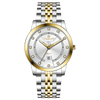 Evertime Aura - GOLD TWOTONE COLOR CASE - WHITE DIAL
