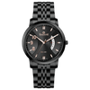 Prisma Fusion - BLACK DIAL- ROSE GOLD FIGURE