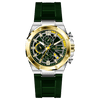 Spectra Edge - GOLD TWOTONE COLOR CASE - GREEN DIAL