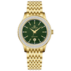 Tiara - Golden - Green Dial