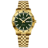 Horizon - Golden - Green Dial