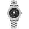 Crystalline - Silver - Black Dial