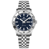 Horizon Silver - Silver - Blue Dial