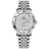 Horizon Silver - Silver - White Dial