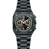 Orbix Zior - BLACK DIAL - GOLDEN INDEX