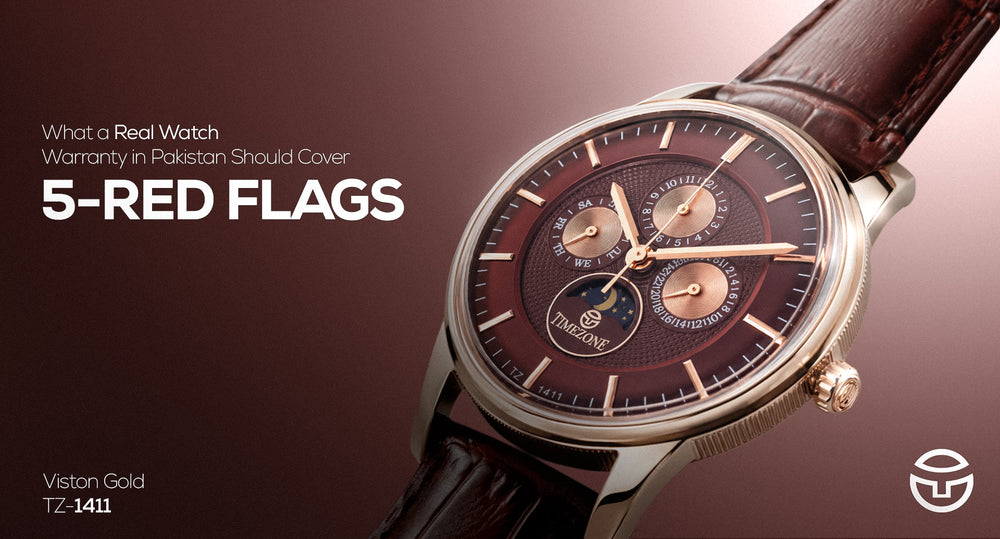 What a Real Watch Warranty in Pakistan Should Cover - 5 Red Flags