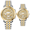 Aqua Two Tone - Gold White