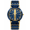 Chronex Black - Blue Gold Stone