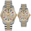 Montara Two Tone - Gold Multi Stone