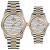 Hallmark Two Tone - Silver Gold Stone