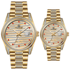 Hallmark Gold - Gold Red Stone