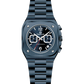 Blue watch with a black face on a white background - branded wrist watch for men in pakistan