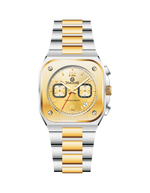 Two-tone silver and gold watch with 'Timezone' branding on a white background

Branded wrist watches for men in pakistan