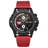 Solace Phoenix - BLACK DIAL - RED STRAP