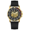 Monarch Prestige - GOLD CASE	 -  BLACK DIAL