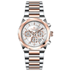 Chronograph Forge - ROSE TWOTONE CASE - WHITE DIAL