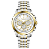 Chronograph Daystride - GOLD TWOTONE COLOR CASE - WHITE DIAL