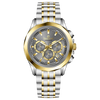 Chronograph Daystride - GOLD TWOTONE COLOR CASE - GRAY DIAL