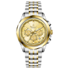 Chronograph Daystride - GOLD TWOTONE COLOR CASE - GOLD DIAL