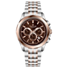 Chronograph Daycrest - ROSE TWOTONE CASE - COFFEE DIAL