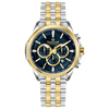 Chronograph Delta Lumina - GOLD TWOTONE COLOR CASE - BLUE DIAL