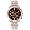 Chronograph Delta Verve - ROSE TWOTONE CASE - COFFEE DIAL