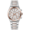 Timeshift Journey - ROSE TWOTONE CASE- WHITE DIAL