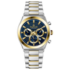 Timeshift Chrono - GOLD TWOTONE COLOR CASE - BLUE DIAL