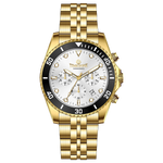 A gold-toned stainless steel Timezone watch with a chronograph function, a stainless steel band. A branded Timezone Watches stainless steel watch with a silver dial, rose gold hands and a date display. Discover timezone watches: elegant branded wrist watch for men in pakistan.