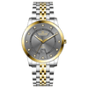 Evertime Aura - GOLD TWOTONE COLOR CASE - GRAY DIAL