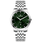 Branded wrist watch for men in pakistan. A silver-colored Evertime watch with a stainless steel band and a crystal mineral glass dial cover.