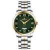 Verve Pulse - GOLD TWOTONE COLOR CASE - GREEN DIAL